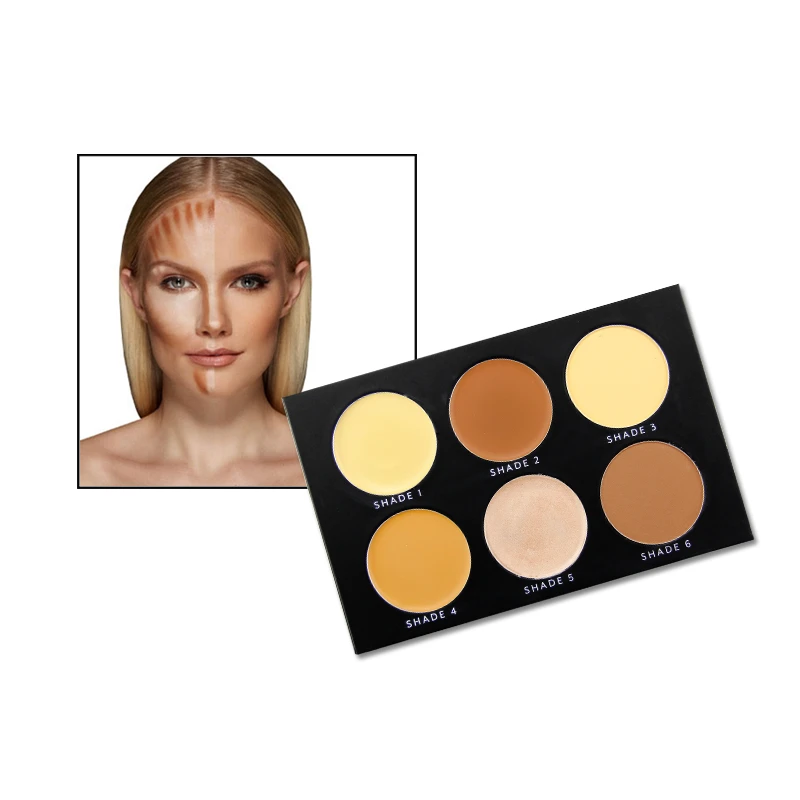 Cream Contour Palette With Highlighter Easy To Makeup 2023
