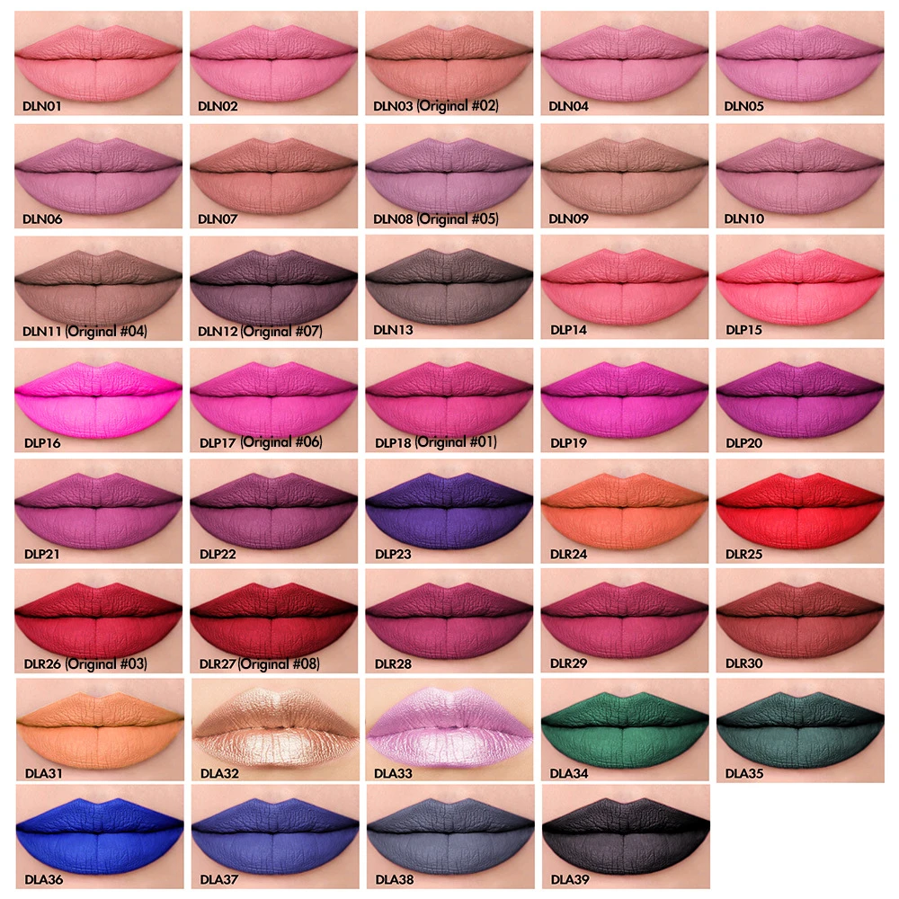 long lasting liquid matte lipstick wholesale