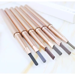 Wholesale no logo eyebrow pencil waterproof makeup 