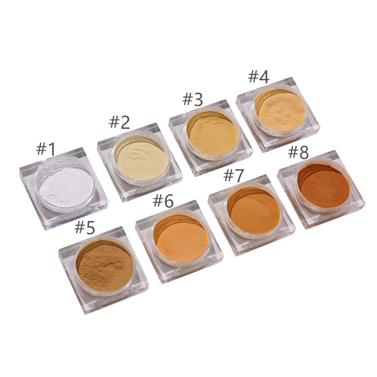 matte loose powder