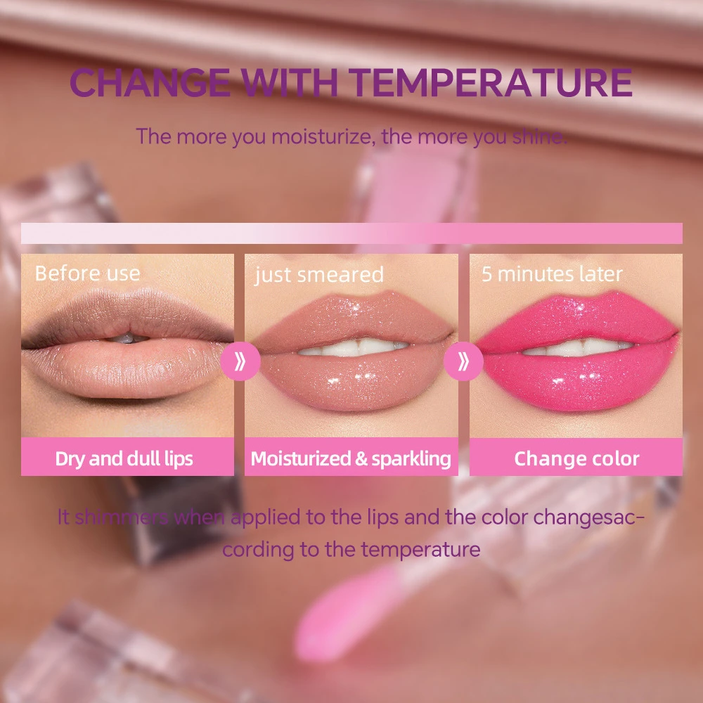 lip oil changing color