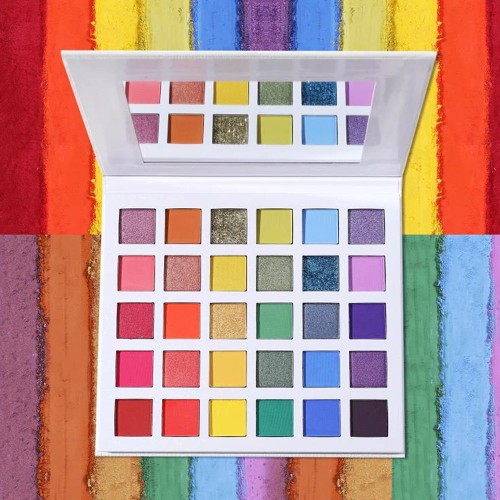 30 Color Eyeshadow Palette Wholesale and Customization Services
