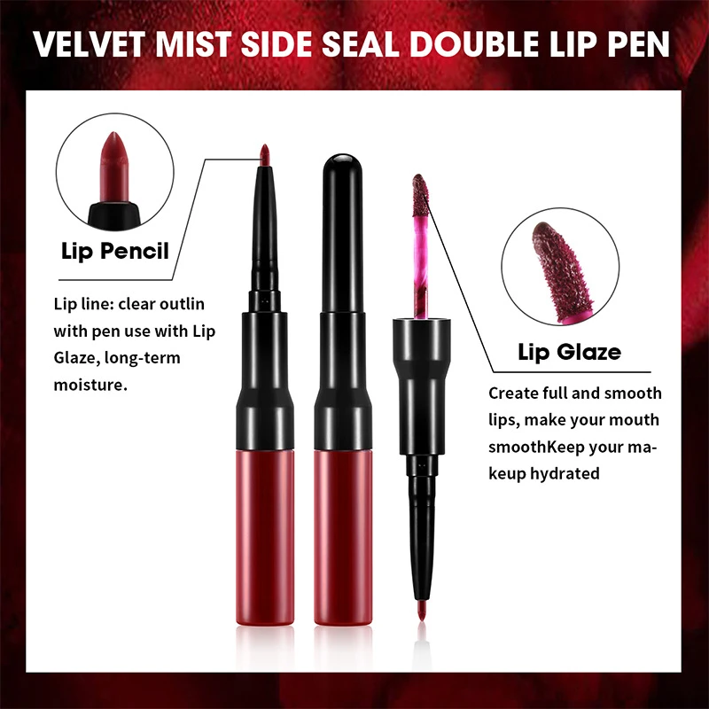 2 in 1 lipstick lip liner