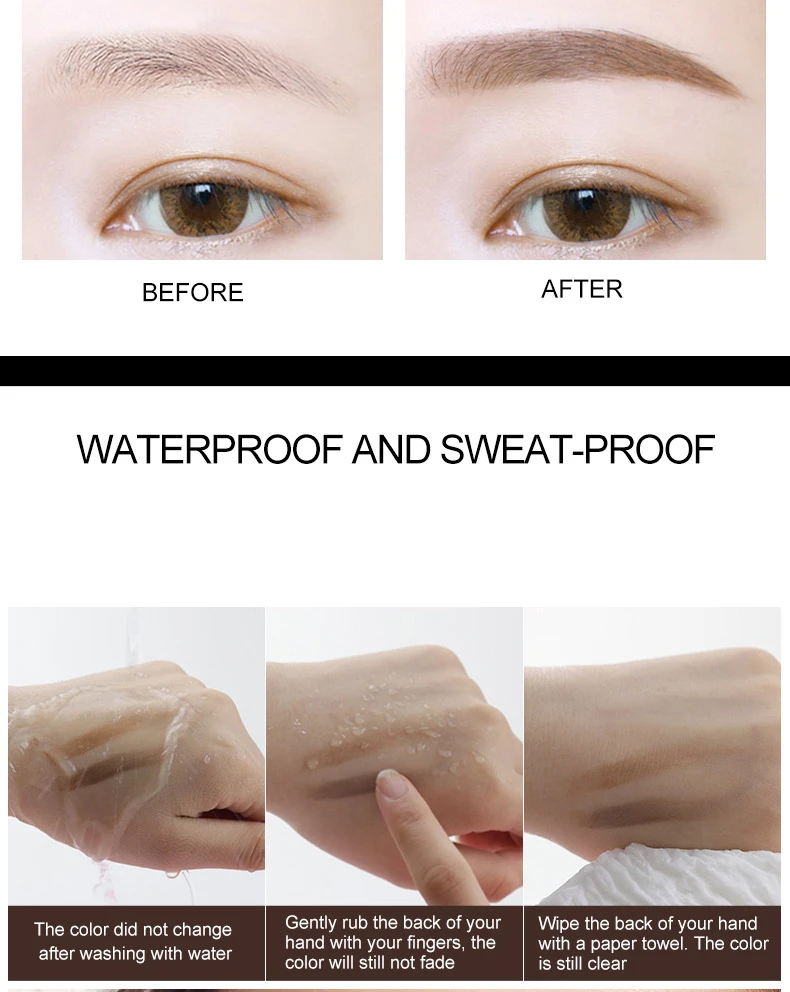Vegan brow powder