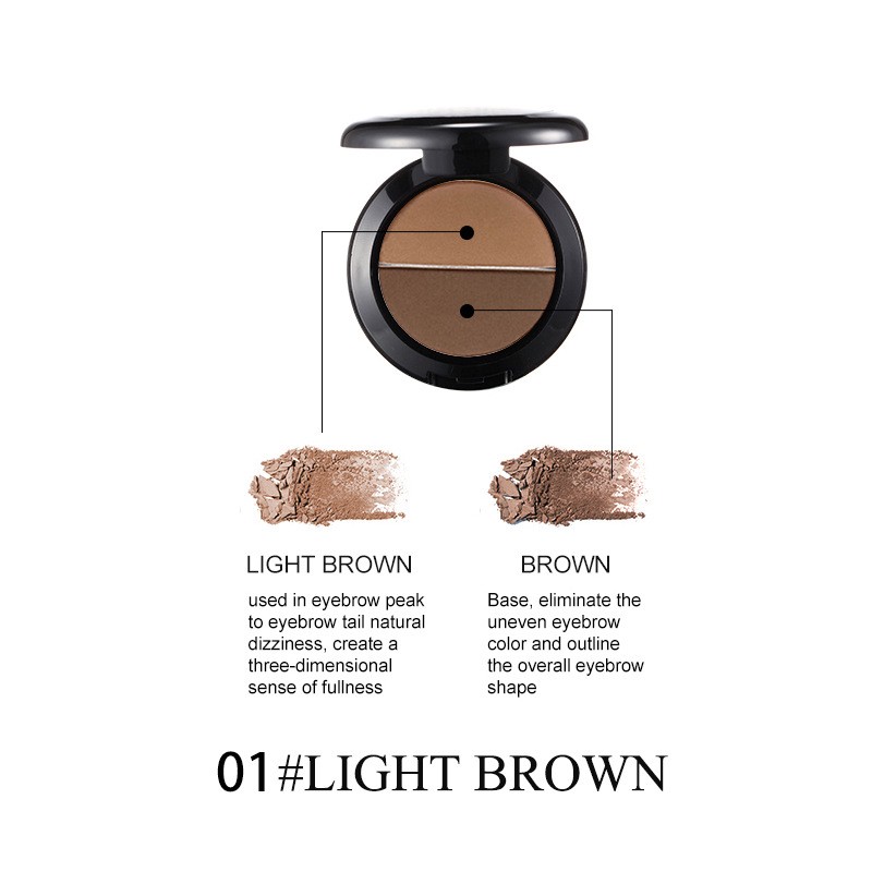 Custom logo eyebrow powder