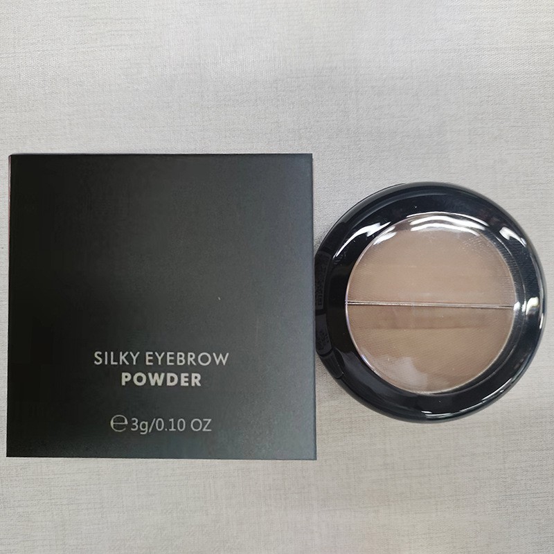 Dual-color brow powder