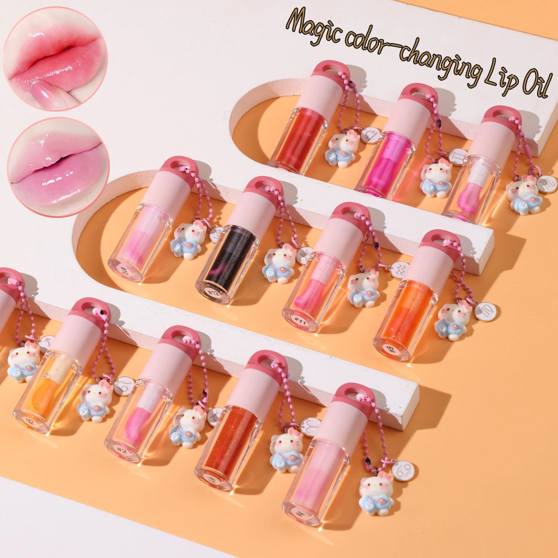Plumping lip oil