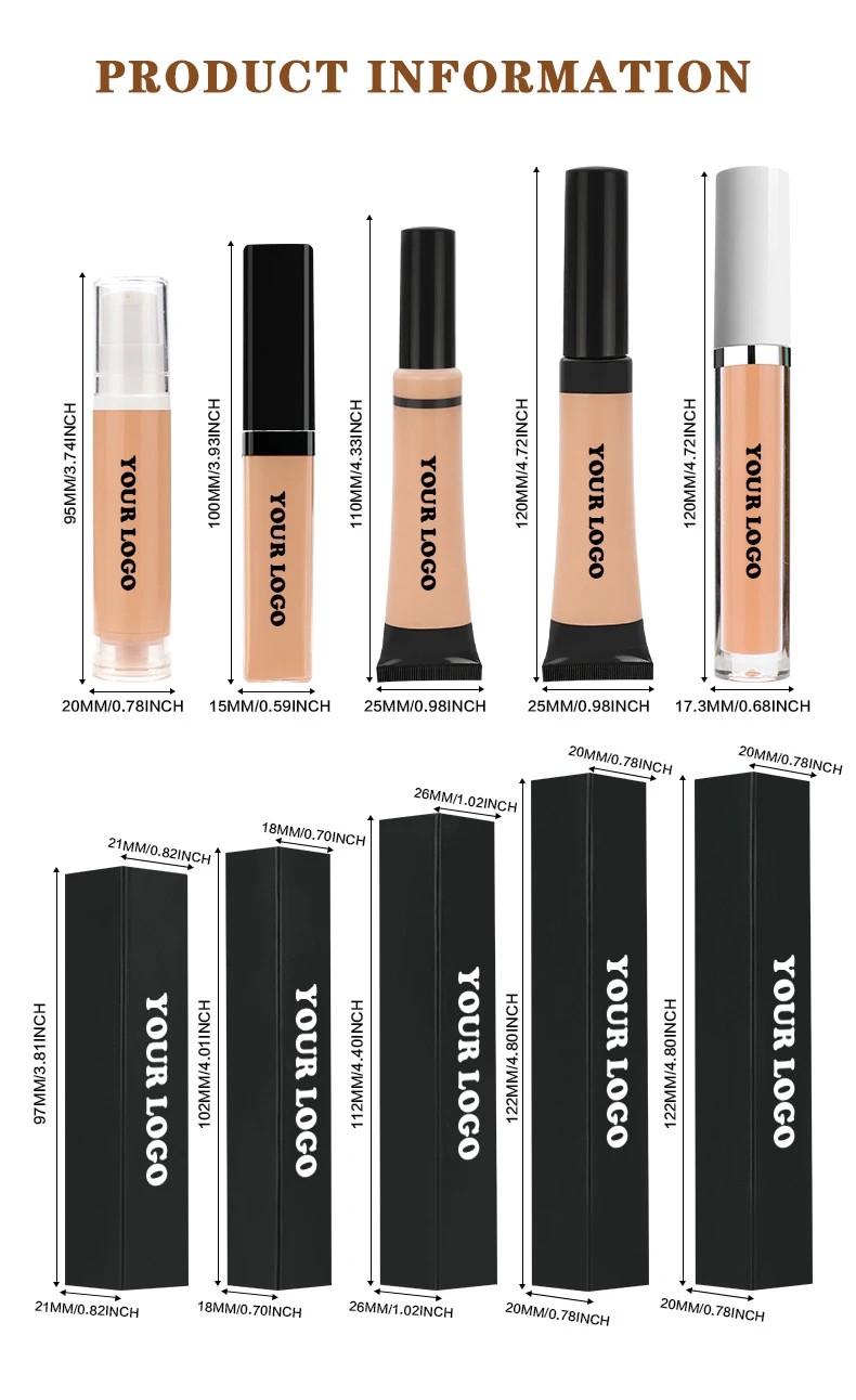 No-Logo Concealer: Flawless Coverage for Blemishes, Dark Circles, and Tattoos