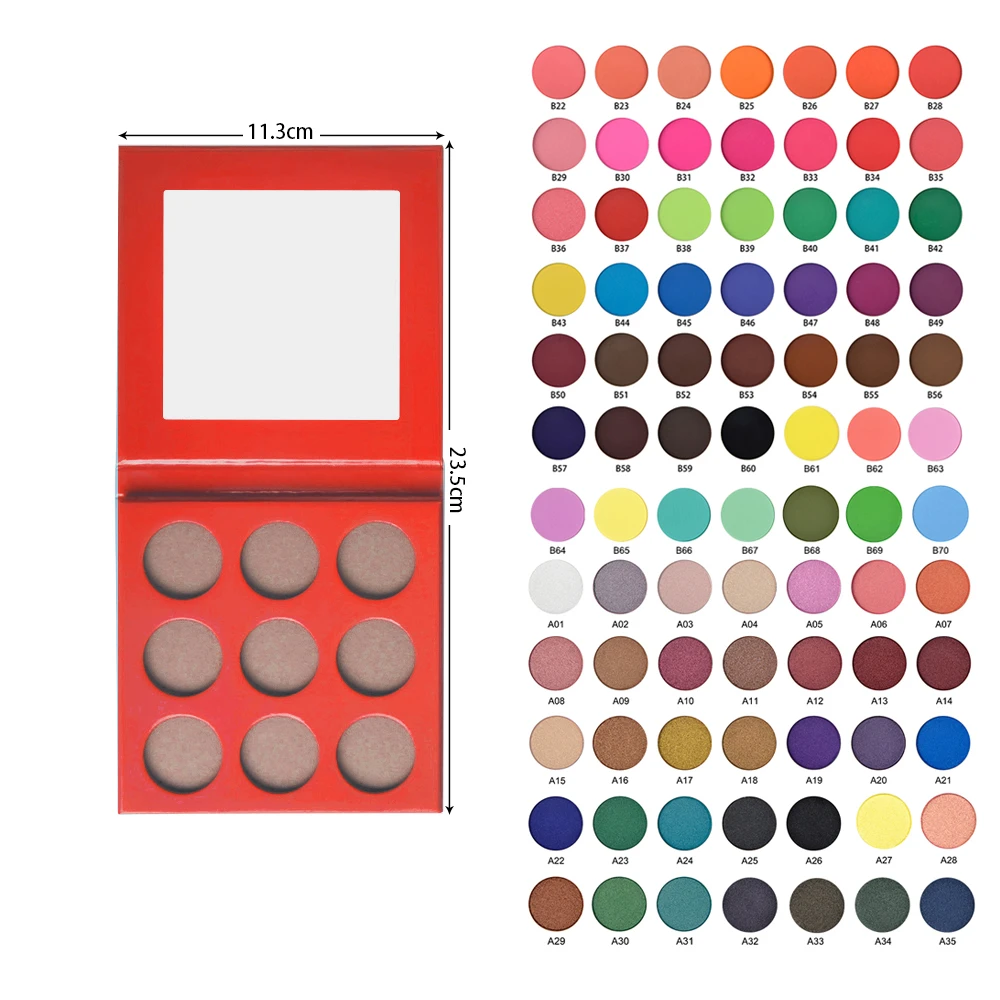 Wholesale 9-Color Eyeshadow Palettes & Customization Services – Your Ultimate Guide