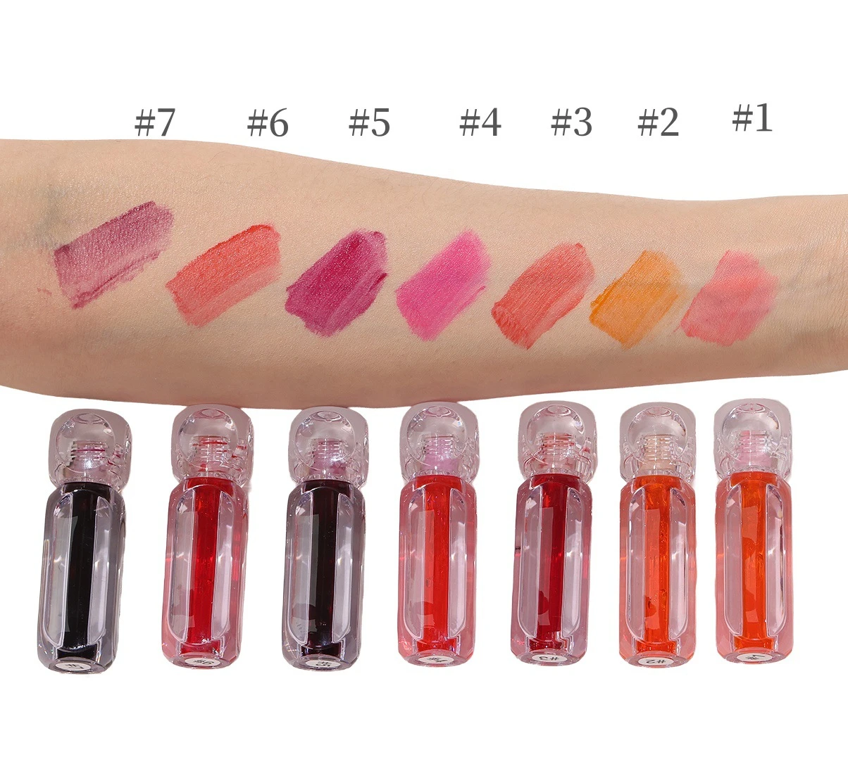 Custom logo lip gloss supplier