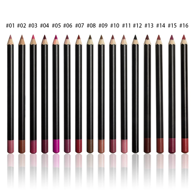 Custom Wooden Lip Liners for Beauty Brands