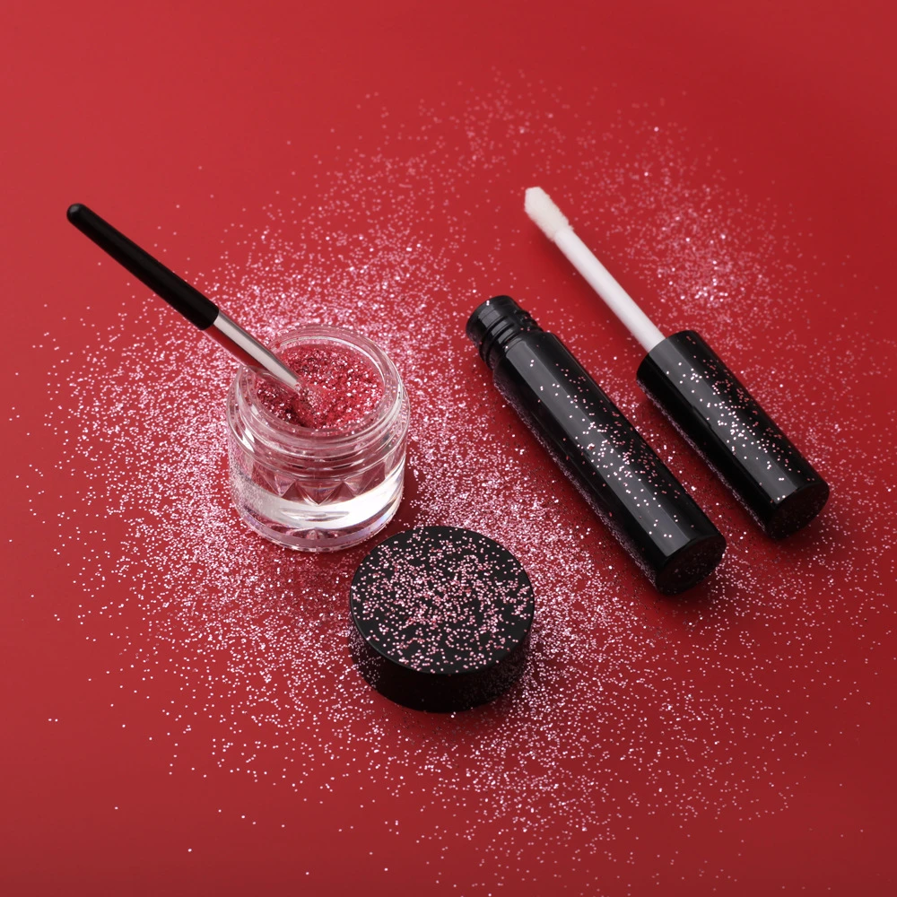 Custom glitter eyeshadow