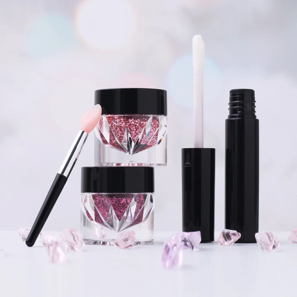 Wholesale Custom Logo Glitter Eyeshadow and Lip Kit for Stage Performances