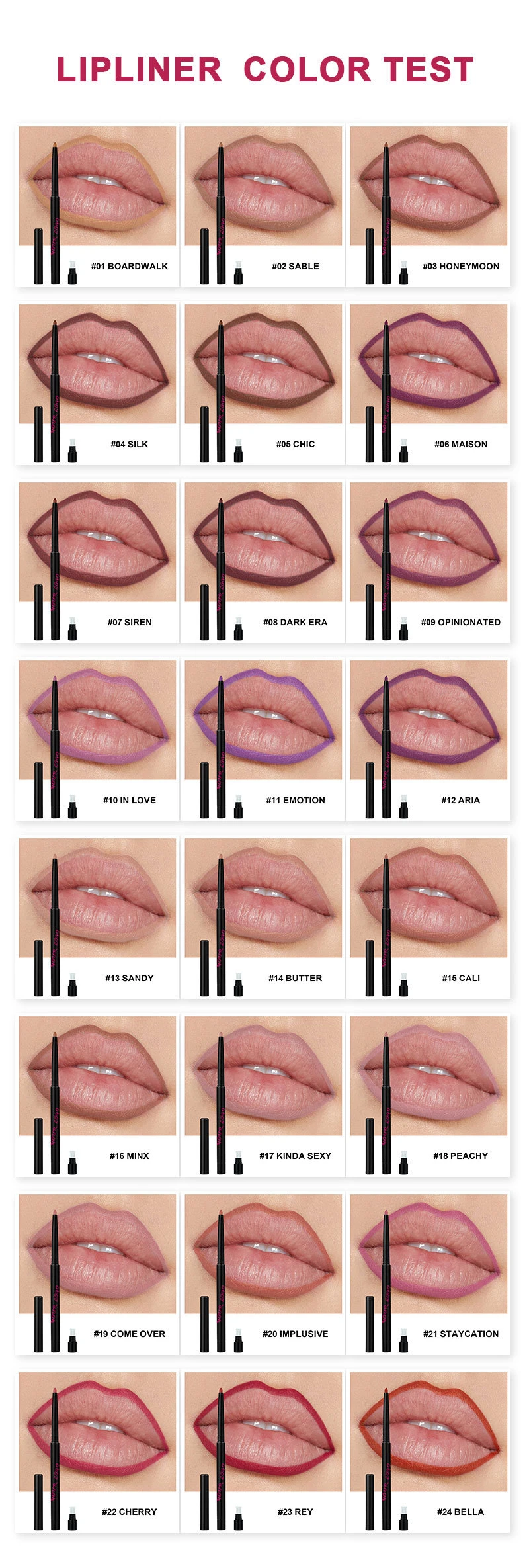 Bulk Lip Liners