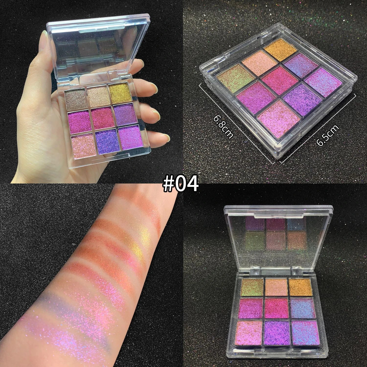 9-color eyeshadow palette