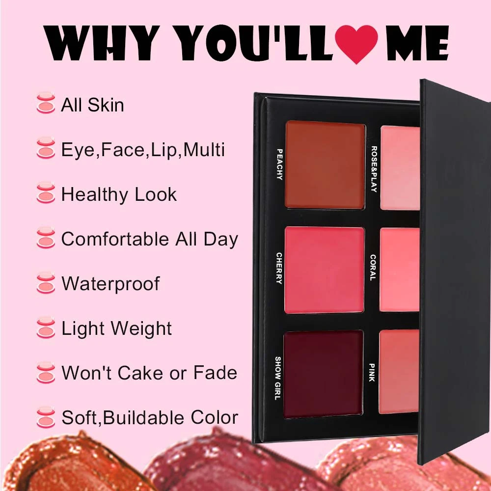 Private label blush palette