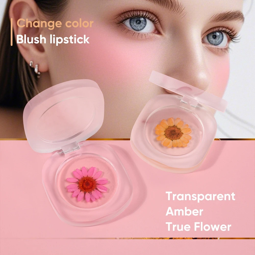 Wholesale Custom logo Transparent Jelly Blush: The Ultimate 2-in-1 Beauty Product