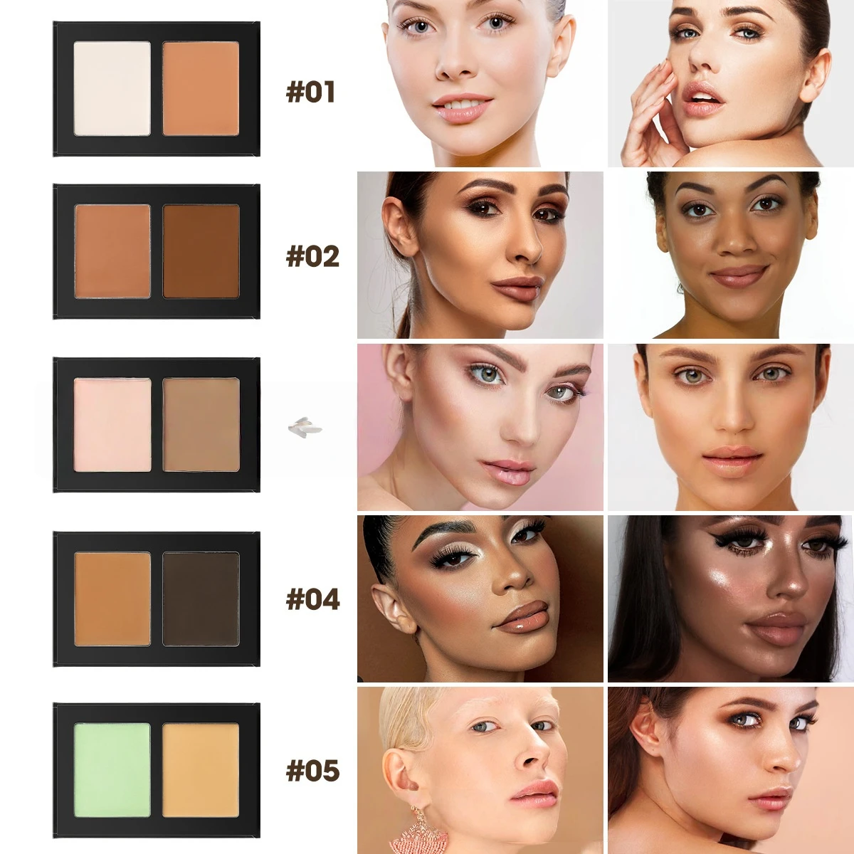 Concealer for acne scars