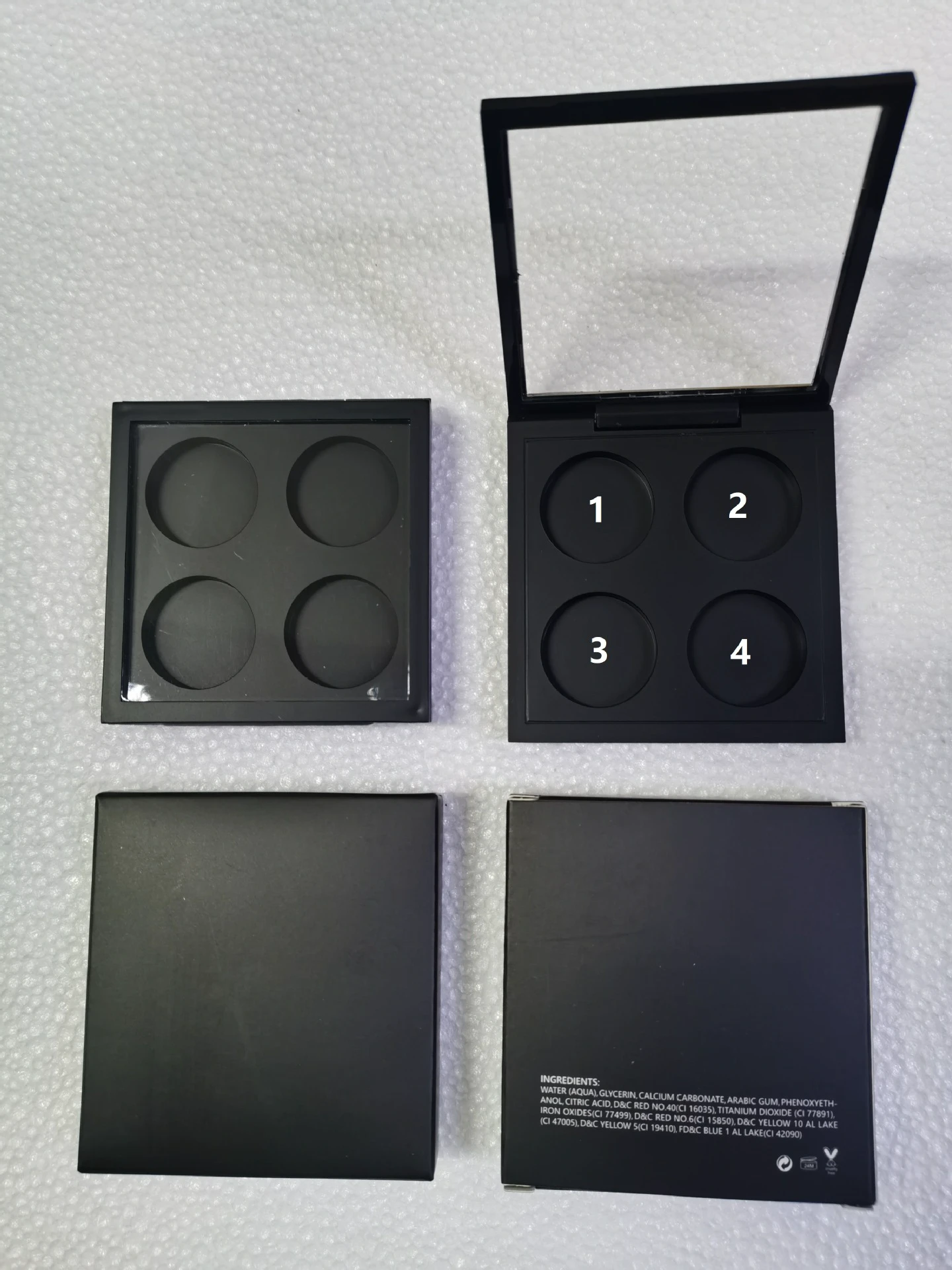 sku-1-4色黑色透视窗盒（请备注色号）